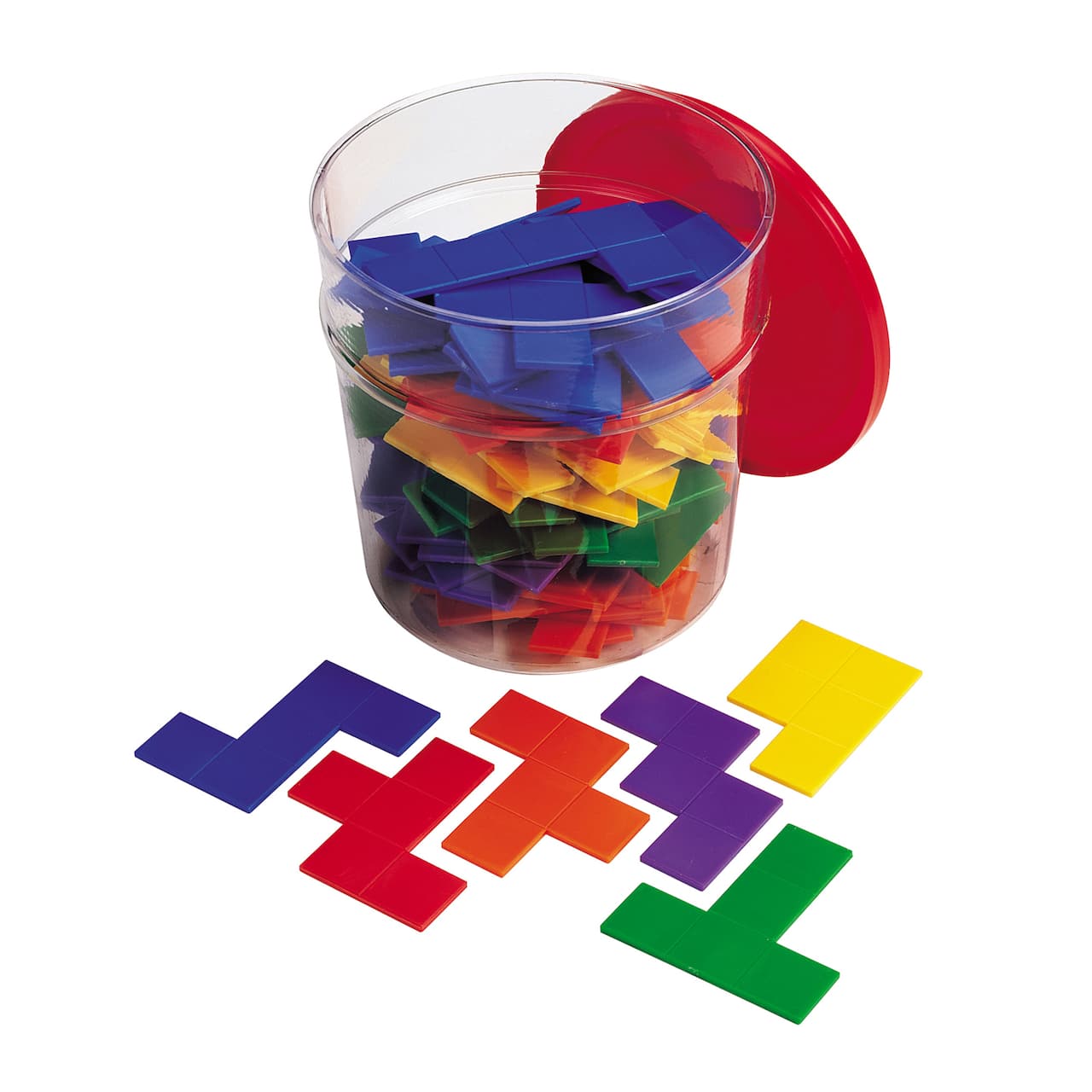 Learning Resources&#xAE; Rainbow&#x2122; Premier Pentominoes, 72 Pieces